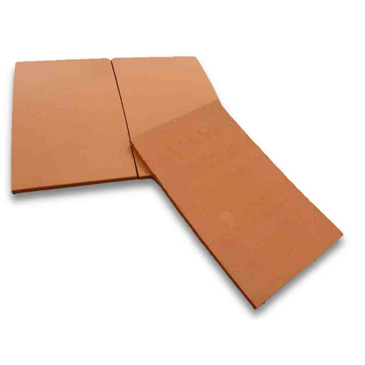 Red Clay Plain Tile Nibbless Best 265 x 165mm